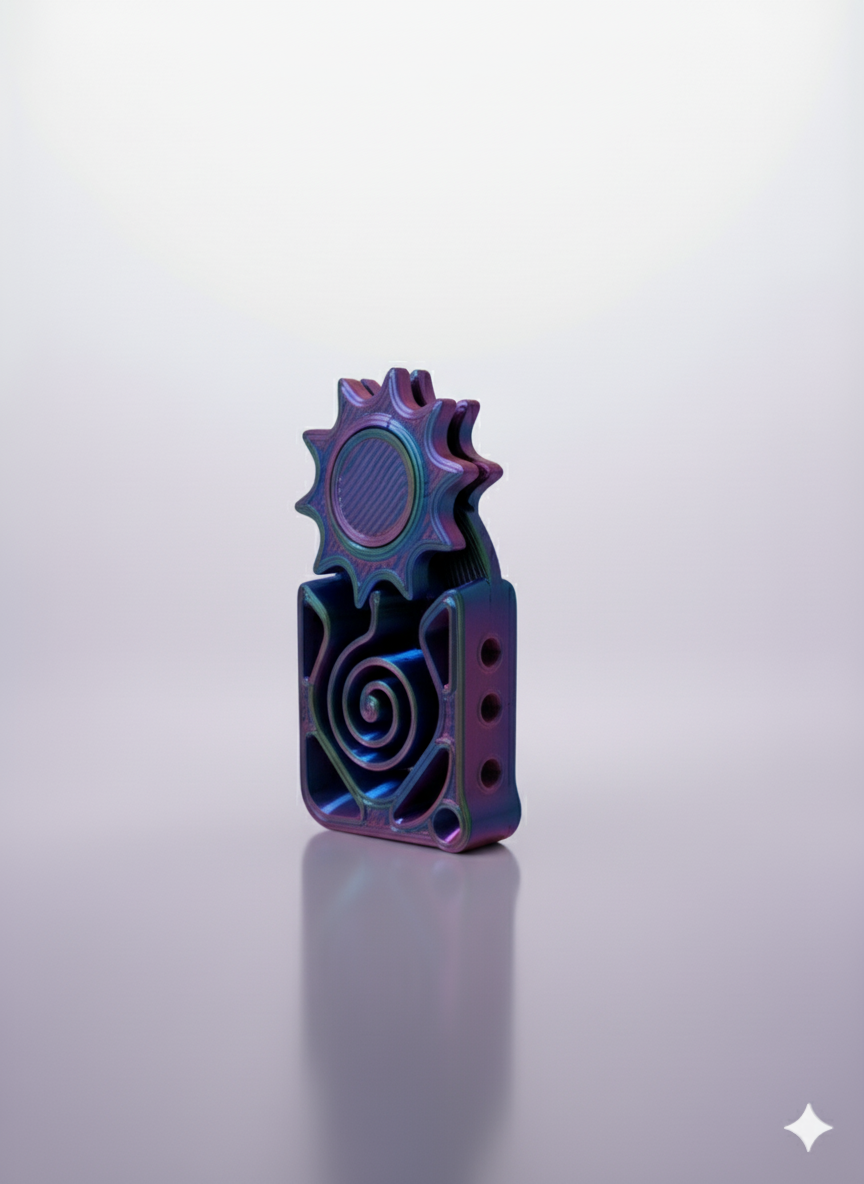 Futuristic Fidget Kinetic Pop - The Futuristic 3D Printed Fidget Toy – Printiverse3D