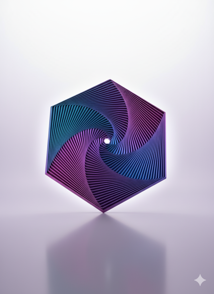 HexaShift – The Futuristic 3D Printed Fidget Toy