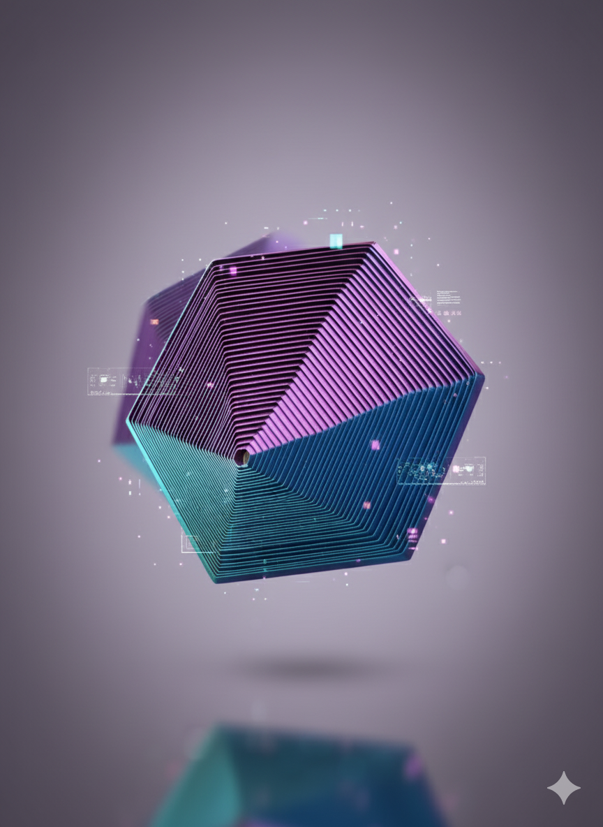 HexaShift – The Futuristic 3D Printed Fidget Toy