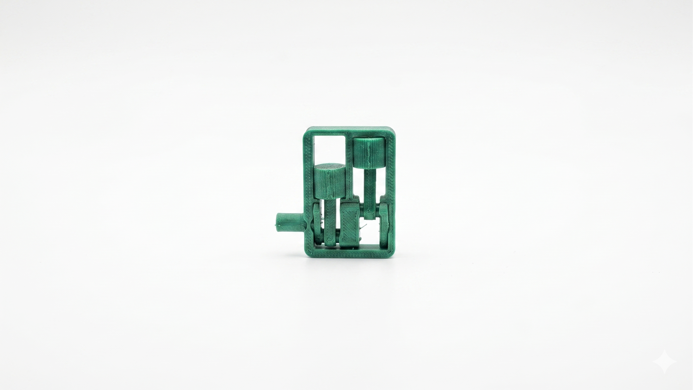 The duo piston twister - The Futuristic 3D Printed Fidget Toy