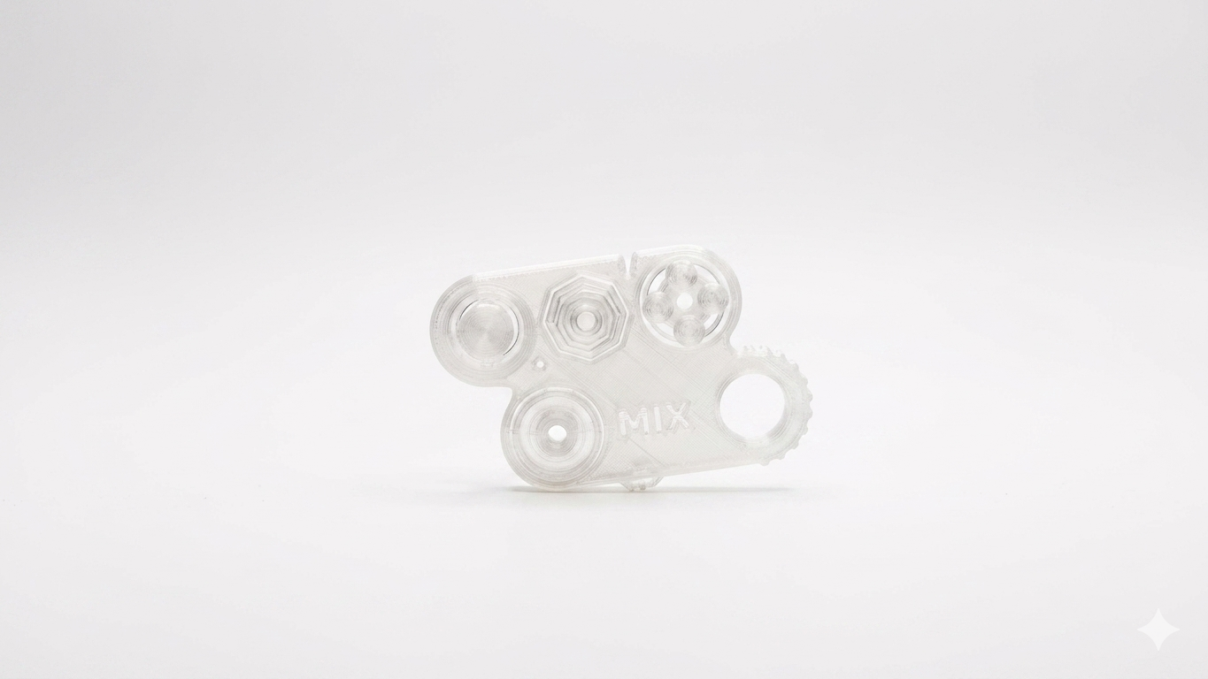 the Ion Gear - The Futuristic 3D Printed Fidget Toy