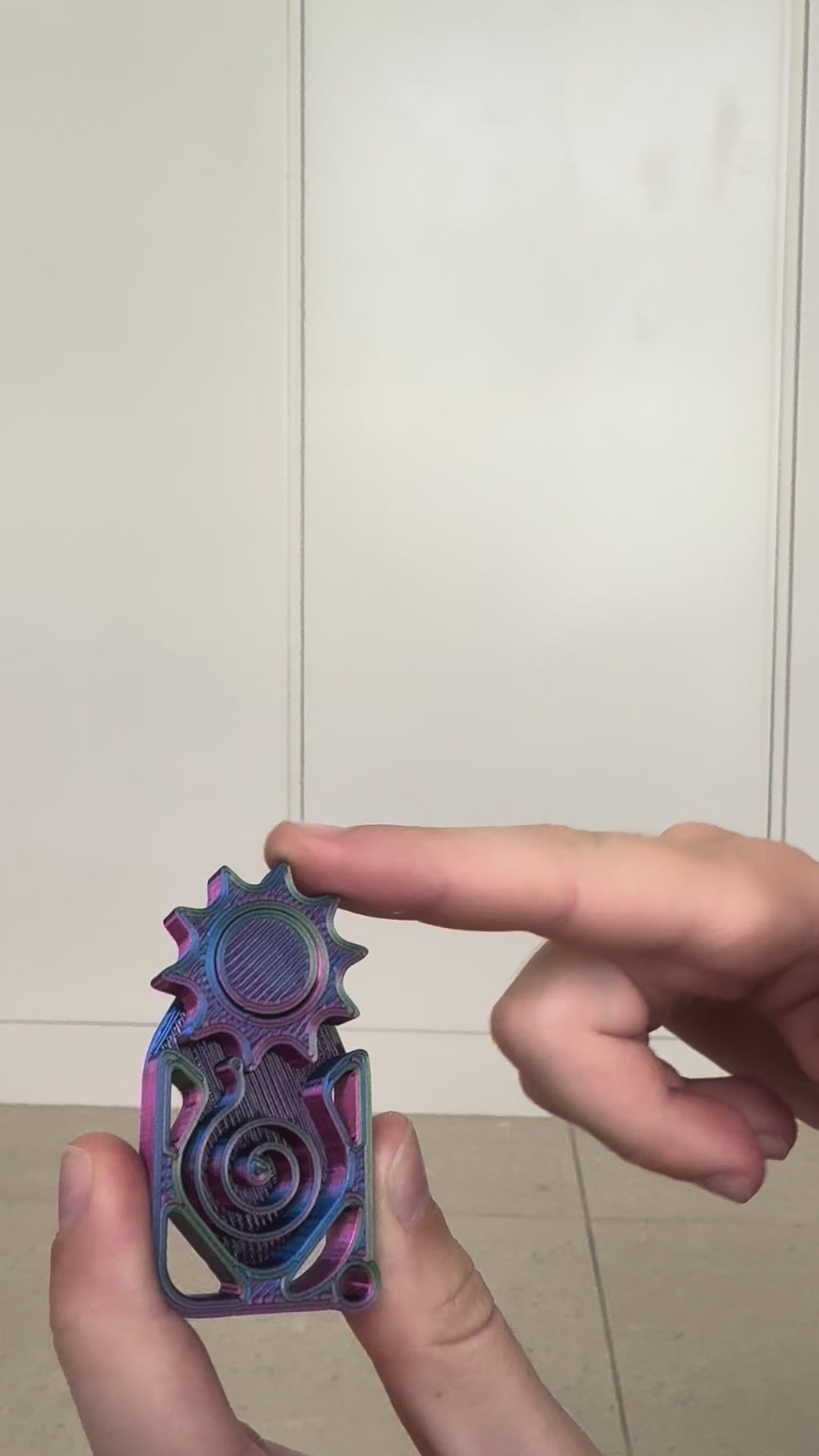 Kinetic Pop - The Futuristic 3D Printed Fidget Toy