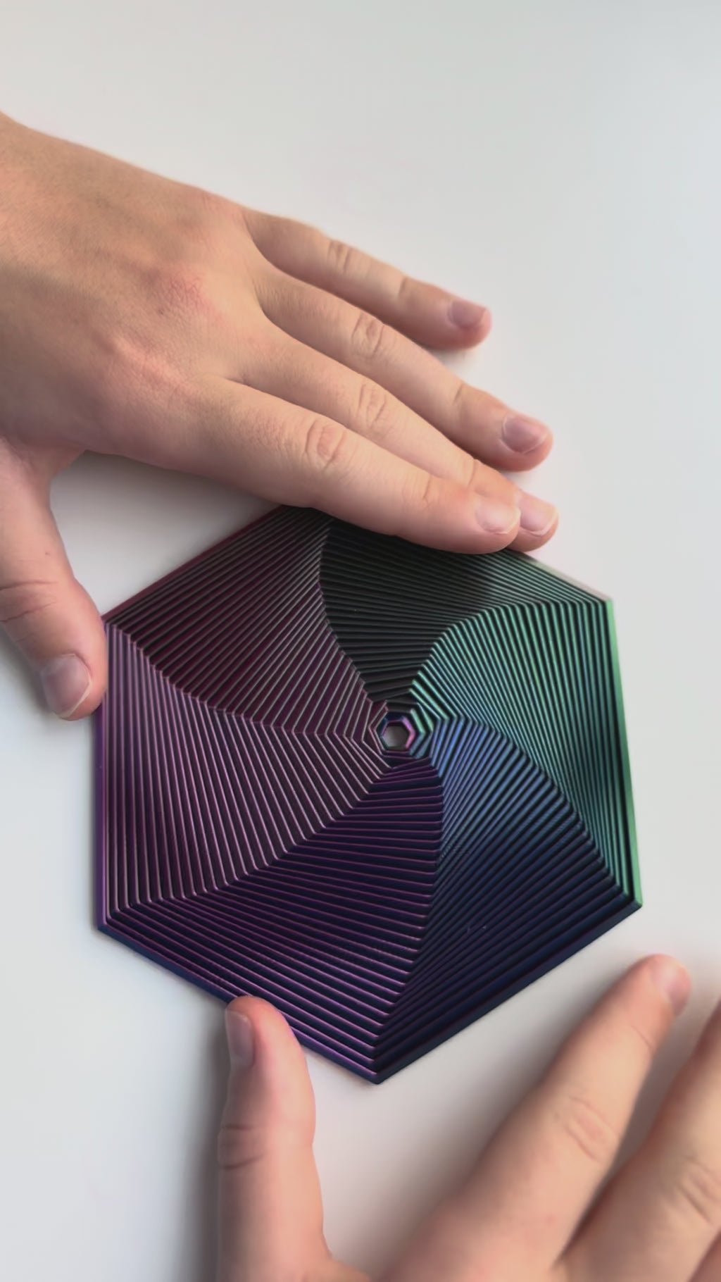HexaShift – The Futuristic 3D Printed Fidget Toy