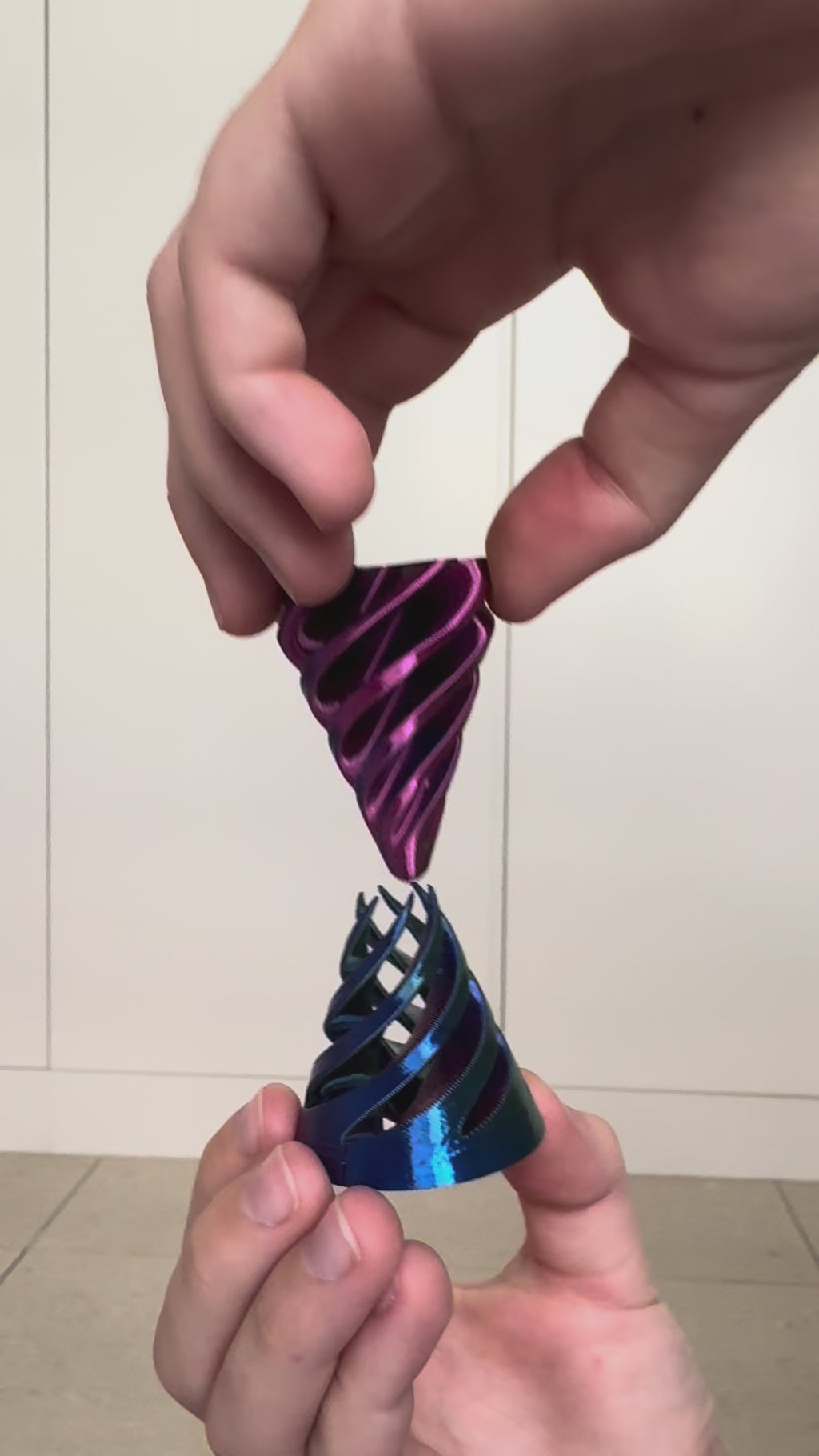 Vortex Fidget - The Futuristic 3D Printed Fidget Toy